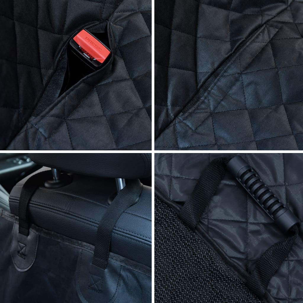 Dog Car Seat Cover Black 137x46x50 cm